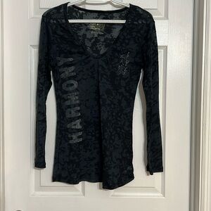 Small Eco yoga, long sleeve shirt